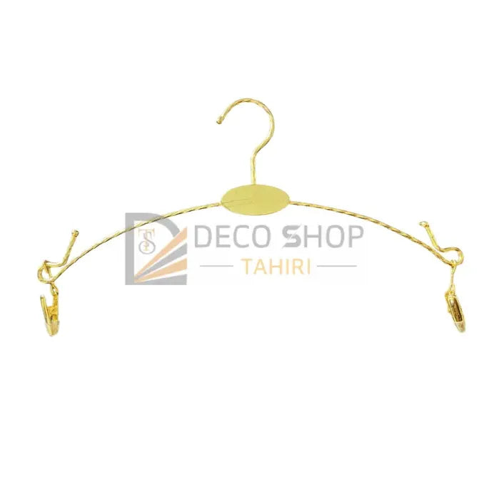 Cintre avec crocher en Gold 10 Pièces
