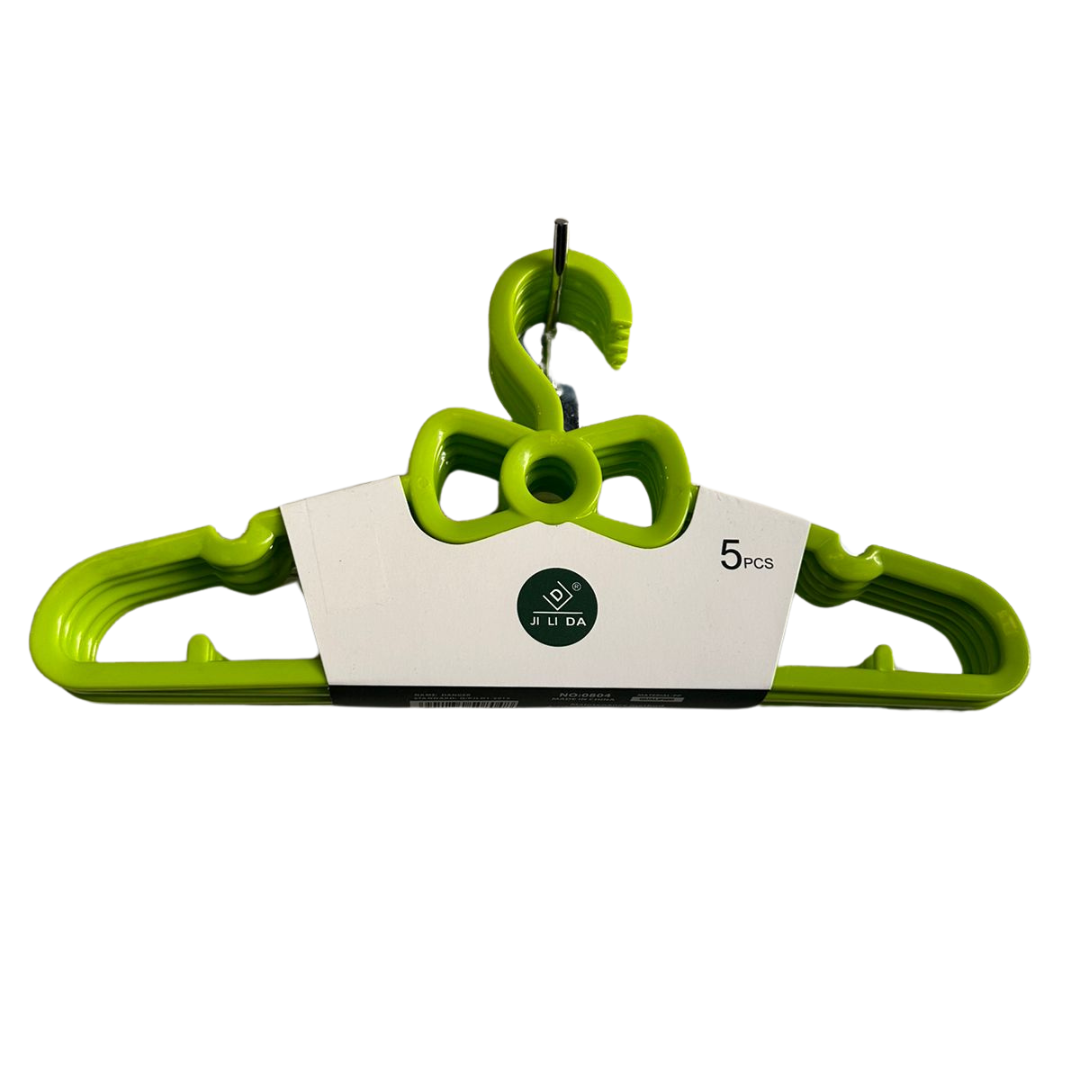 Cintre Plastique Enfants pour Crochet de Vêtement 5 Pièces