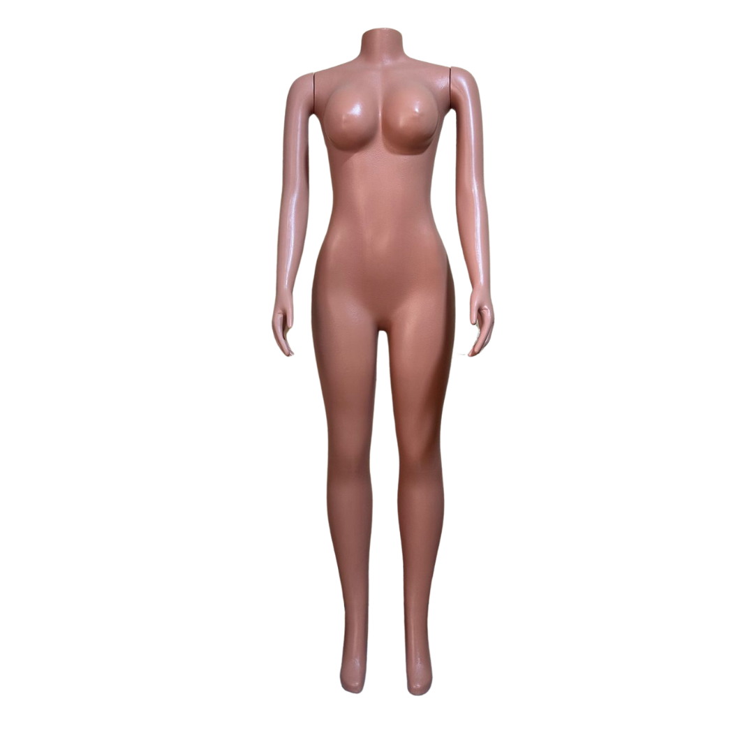 Mannequin Femme Sans Tete En Plastique Avec Support Métallique