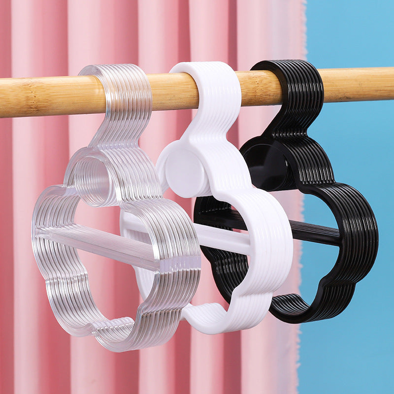 Cintre Plastique pour Foulard FLEUR 20 Pièces