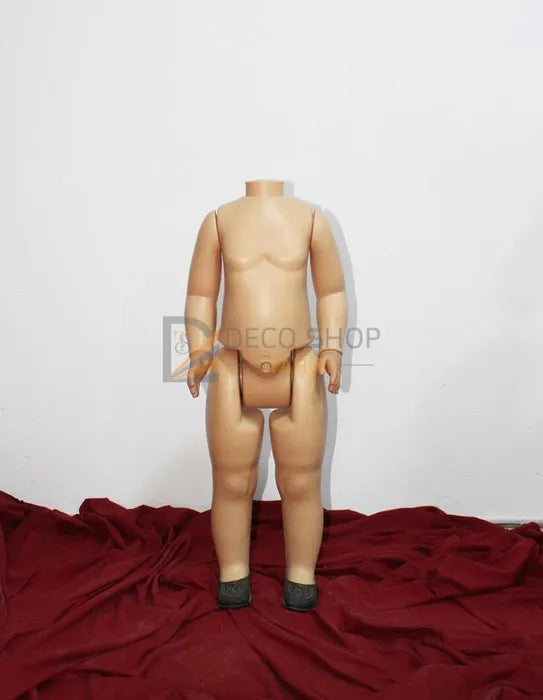 Mannequin de Vitrine Enfant Giovani Sans Tete Sans Support, Porte Taille 2-3 Ans