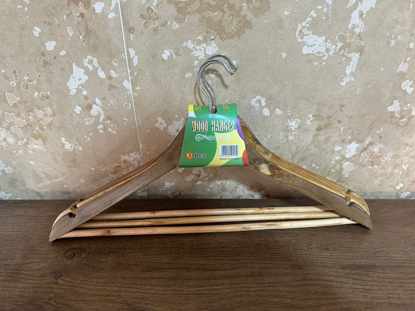 Cintre en bois 3 pièces