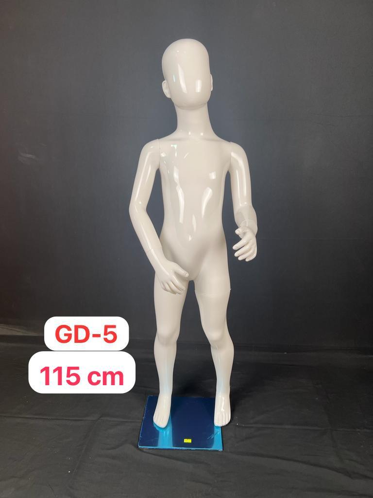 MANEQUIN ENFANT POLYSTER 115CM WHITE GD-5