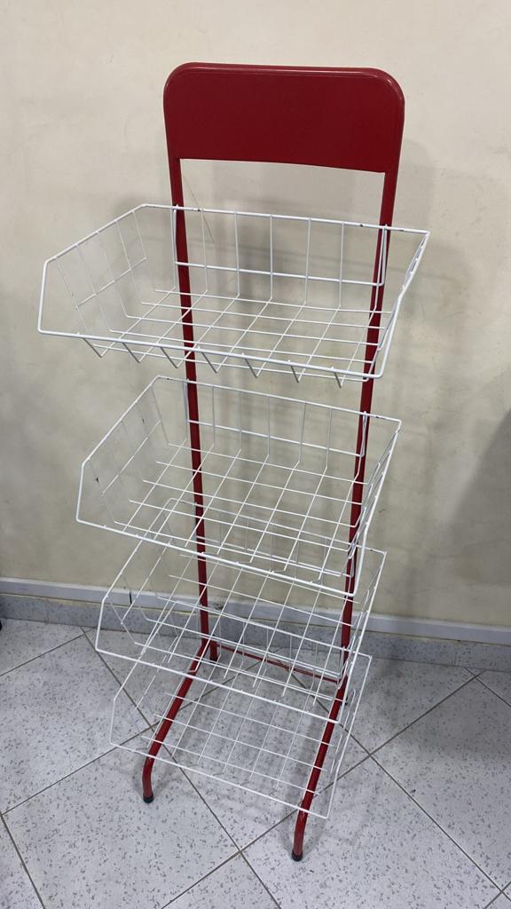 PANIER METALIQUE 4 ETAGER