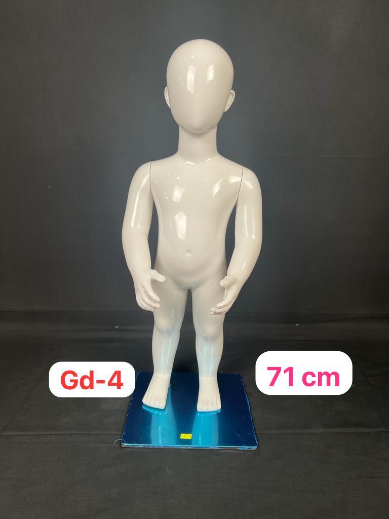 MANEQUIN ENFANT POLYSTER 70CM WHITE GD-4