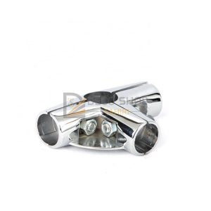 Joints de Tubes en acier, connecteur rond de 25mm