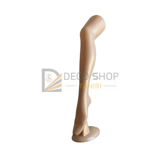 Pied mannequin en plastique avec support plastique