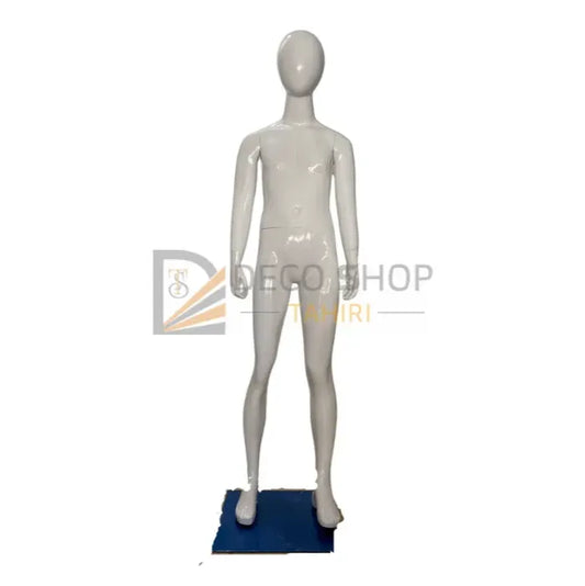 mannequin enfant en polyster blanc 154-156 cm