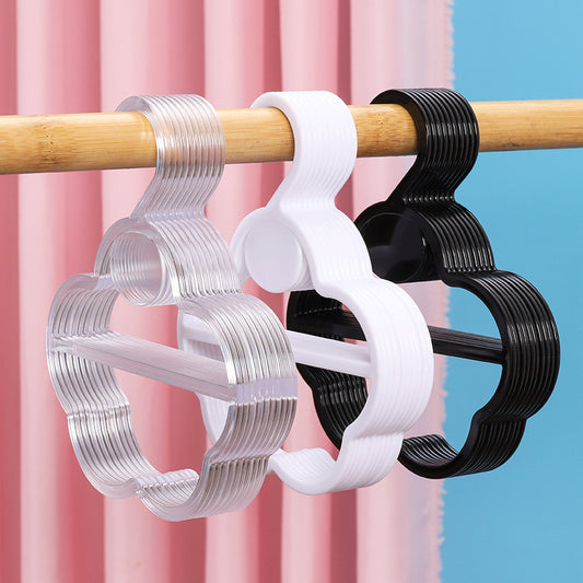 Cintre Plastique pour Foulard  FLEUR 20 Pièces