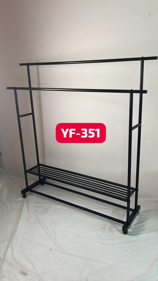 CHARYO VETEMENT DOUBLE  150*40*150 SHINY BLACK
