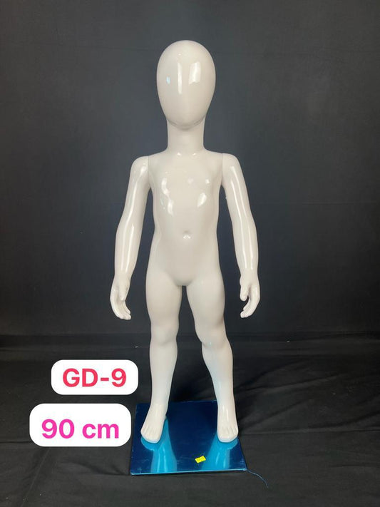 MANEQUIN ENFANT POLYSTER  90CM WHITE GD-9