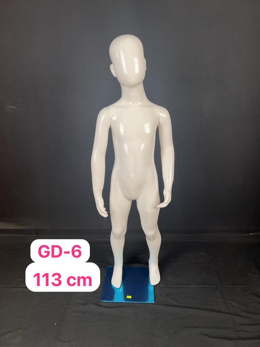 MANNEQUIN ENFANT  POLYSTER 113 CM WHITE GD-9