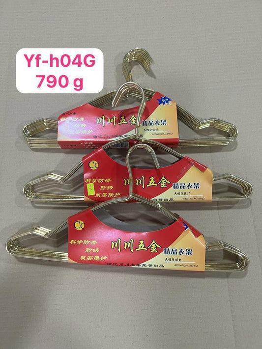 CINTRE METALIQUE  10PCS/PACK GOLD