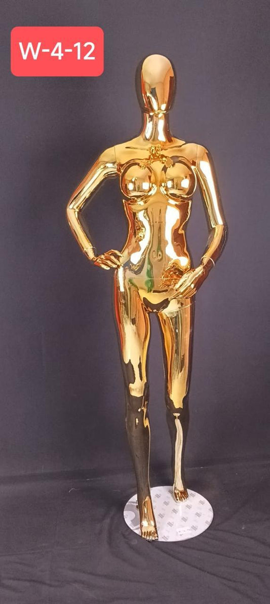 MANEQUIN FEMME POLYSTER GOLD W-4-12