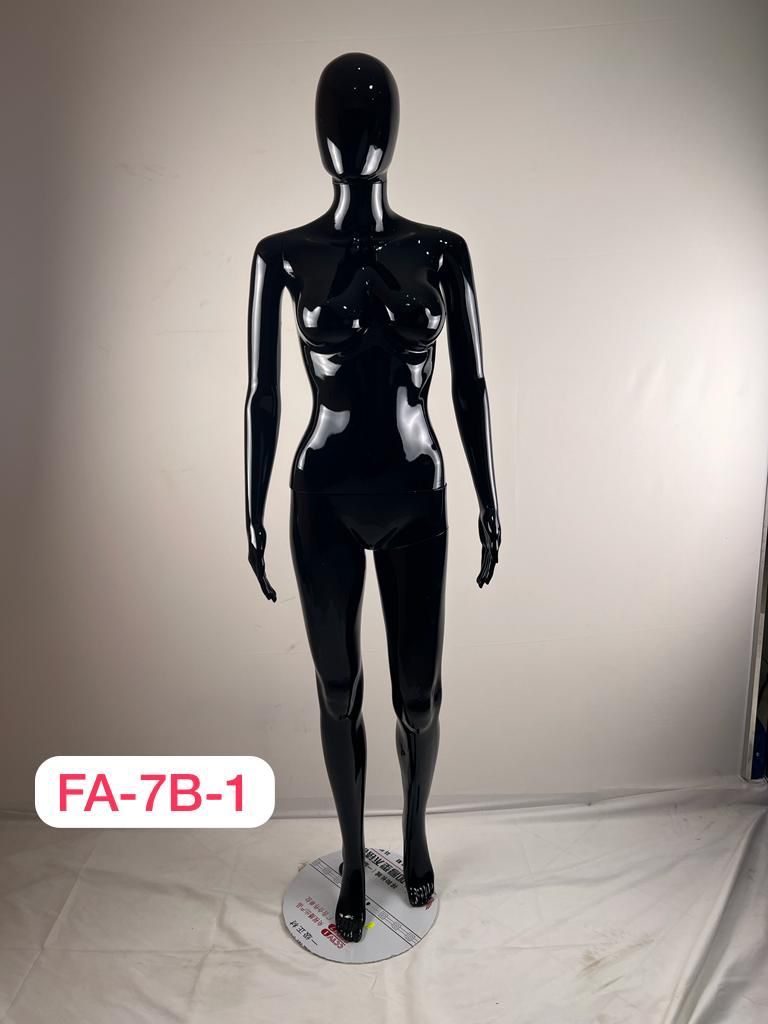 MANEQUIN FEMME SHINY BLACK FA-7W-1