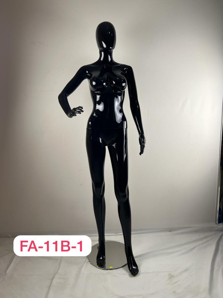 MANEQUIN FEMME SHINY BLACK FA-11B-1