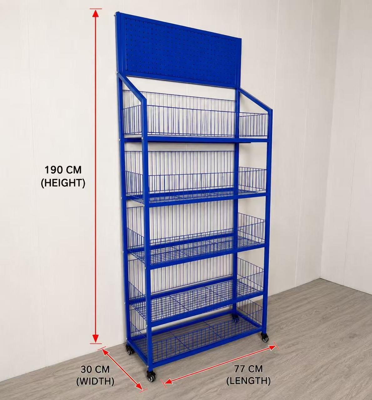 PANIER 5 ETAGE PERFORE 190x77x30 YF-7730