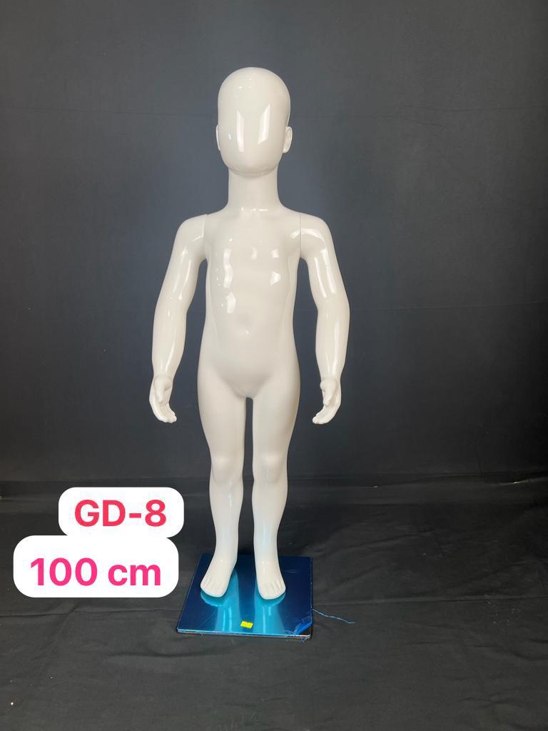 MANEQUIN ENFANT POLYSTER 100CM WHITE GD-8