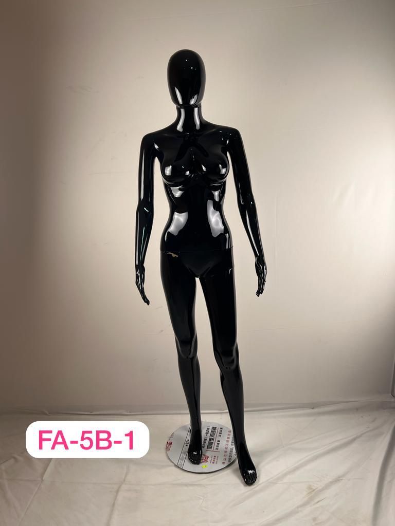 MANEQUIN FEMME SHINY BLACK FA-5B-1