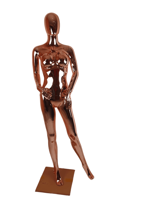 Mannequin femme rose gold en polyester W7-6