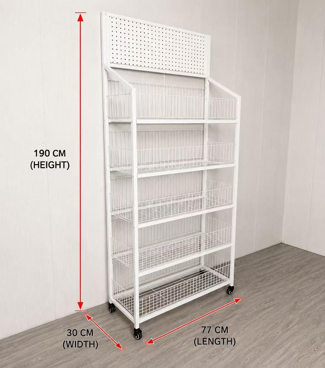PANIER 5 ETAGE PERFORE 190x77x30 YF-7730