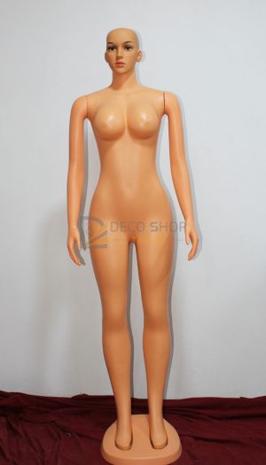 Mannequin Femme En Plastique Avec Support En Plastique Sans Peruque