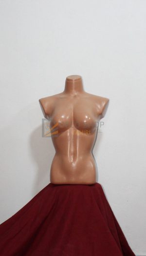Mannequin Femme Partie Superieur En Plastique Beige