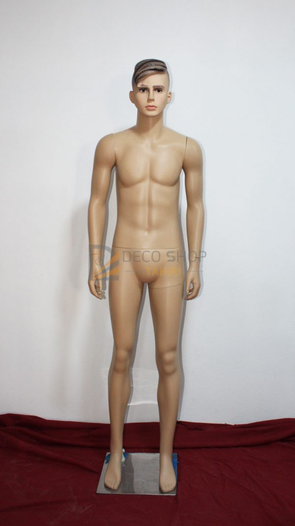 Mannequin Homme Model 2 En Plastique Avec Support Métallique