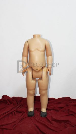 Mannequin de Vitrine Enfant Giovani Sans Tete Sans Support, Porte Taille 2-3 Ans